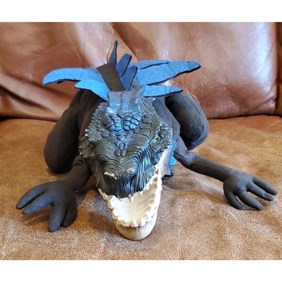 Vtg 1998 Tristar Pictures Rubber Head Godzilla Toho Co Equity Toys Roars Works - Picture 2 of 14